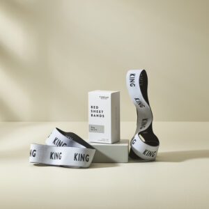 Thread Design <br> Bed Sheet Bands Set Of 2 - King