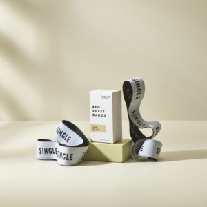 Thread Design <br> Bed Sheet Bands Set Of 2 - Single